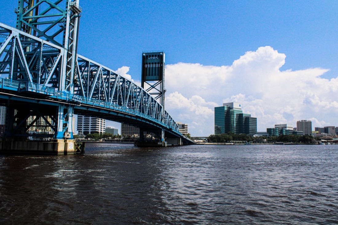 Jacksonville skyline on the St. Johns River
