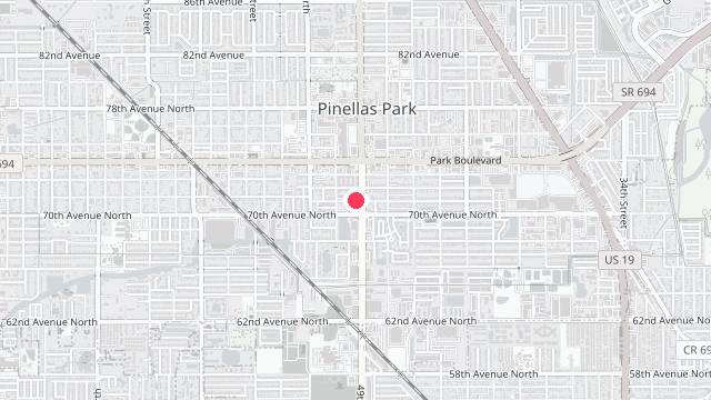 Map showing the office location of 10 Stars Property Management