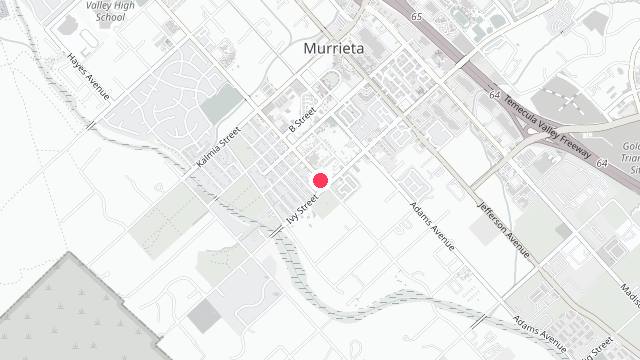 Map showing the office location of A+ Realty and Property Management,