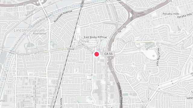 Map showing the office location of Affinity Property Management