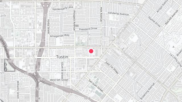 Map showing the office location of Ak Property Management