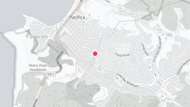 Map showing the office location of All Property Management