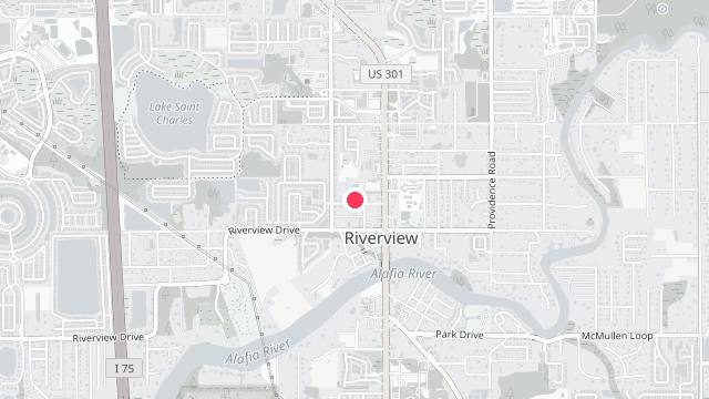 Map showing the office location of All Ready Property Management