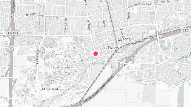 Map showing the office location of Ally Property Management
