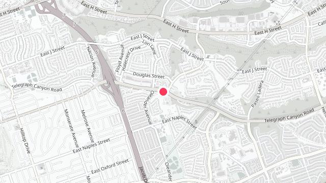Map showing the office location of America's Finest Property Management