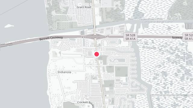 Map showing the office location of Anchor Real Estate & Property Management
