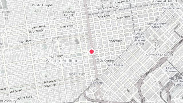 Map showing the office location of Anvil Property Management