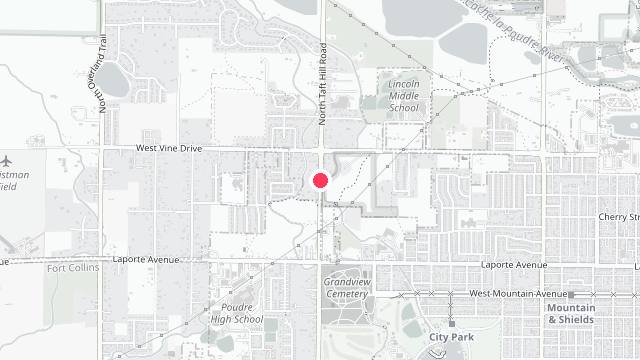 Map showing the office location of Armadillo Property Management
