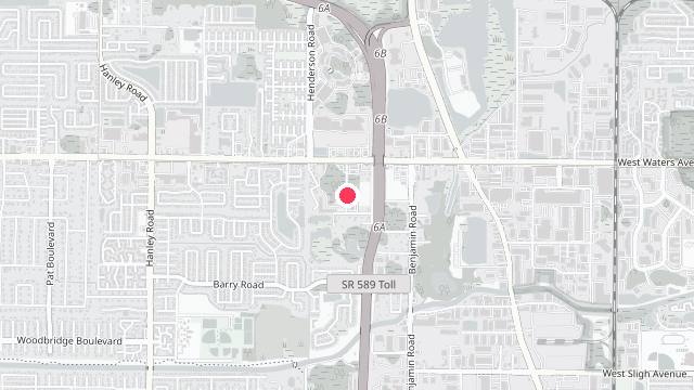 Map showing the office location of Aventra Property Management