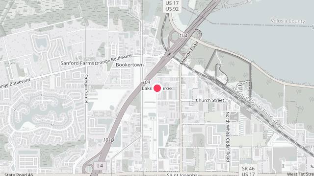 Map showing the office location of Avilion Property Management