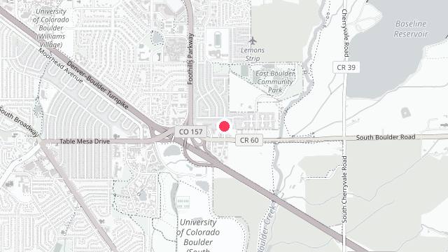 Map showing the office location of Axia Property Management
