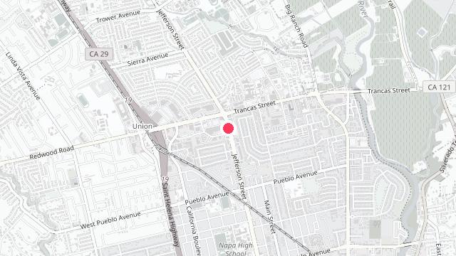 Map showing the office location of Axxa Property Management