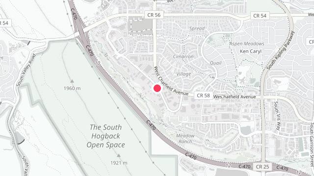 Map showing the office location of Beacon Property Management