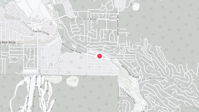 Map showing the office location of Bear Lake Property Management
