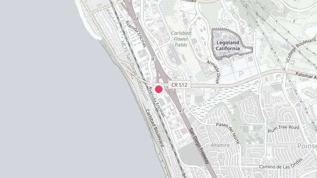 Map showing the office location of Benchmark Property Management