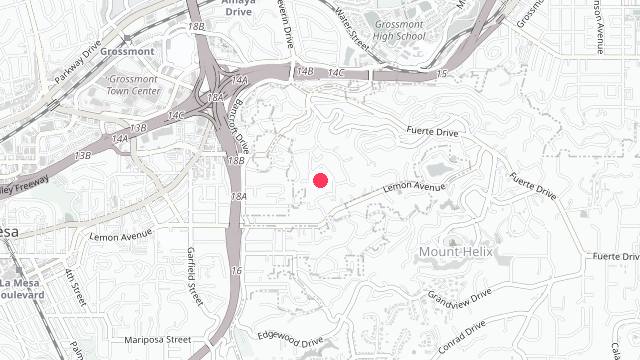 Map showing the office location of Billings Property Management &
