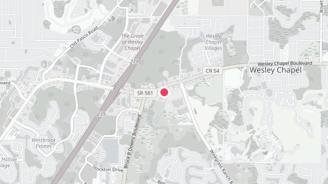 Map showing the office location of Blue Hawk Property Management
