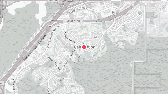 Map showing the office location of Blue Sky Property Management