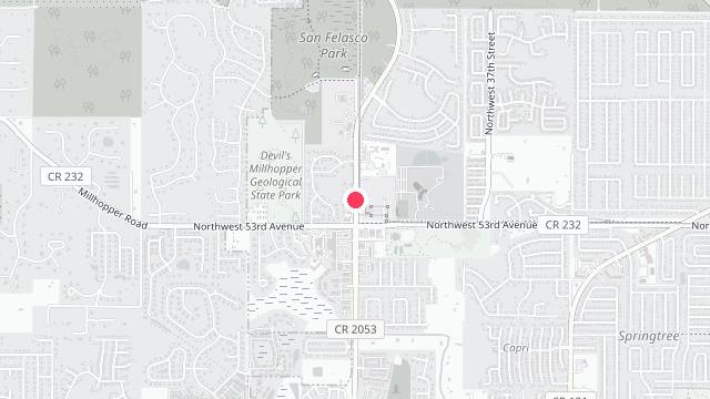 Map showing the office location of Bosshardt Property Management