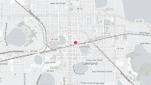 Map showing the office location of Bosun Properties Management