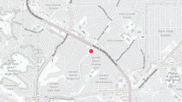 Map showing the office location of Byrne Real Estate and Property Management