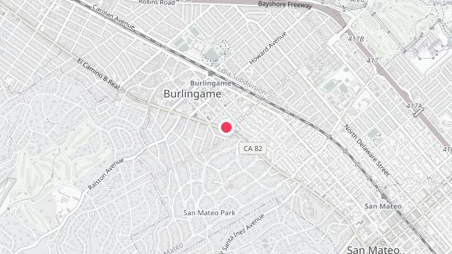 Map showing the office location of Cambridge Property Management