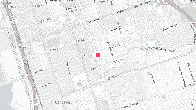 Map showing the office location of Cbs Property Management