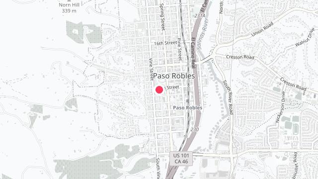 Map showing the office location of Clear Choice Property Management
