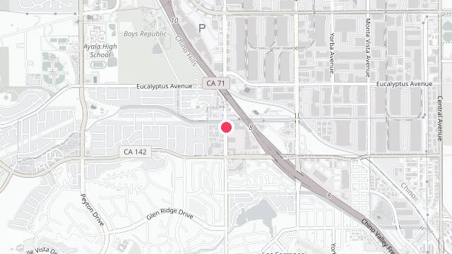 Map showing the office location of Clockwork Property Management