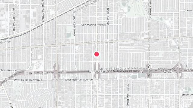 Map showing the office location of Concord Property Management