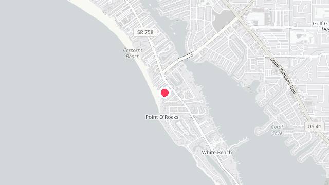 Map showing the office location of Cunningham Property Management