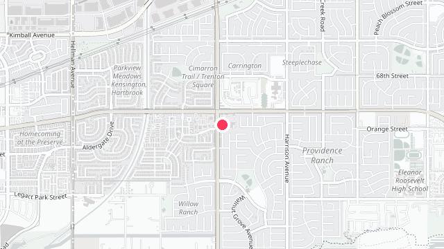 Map showing the office location of Cutting Edge Property Management