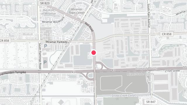 Map showing the office location of Cynergy Property Management