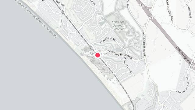 Map showing the office location of Cypress Property Management