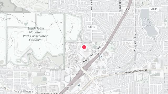 Map showing the office location of Dakota Property Management