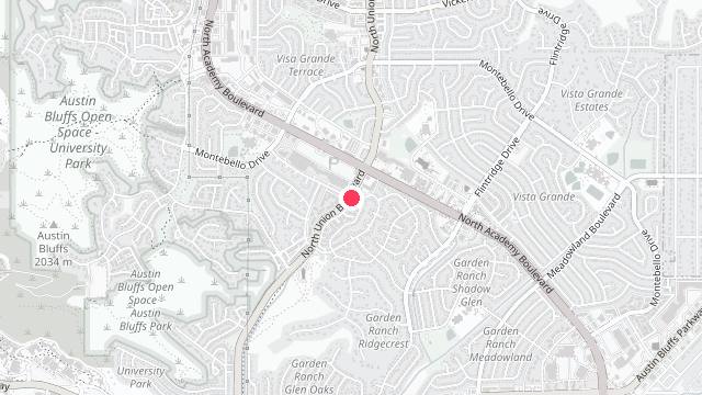 Map showing the office location of Davidson Property Management