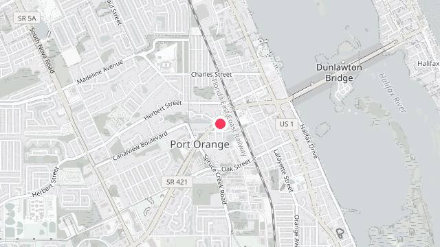 Map showing the office location of Dinardo Property Management & Real Estate