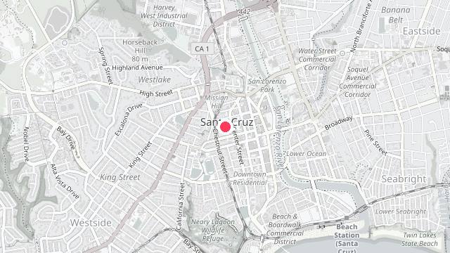Map showing the office location of Distinct Property Management