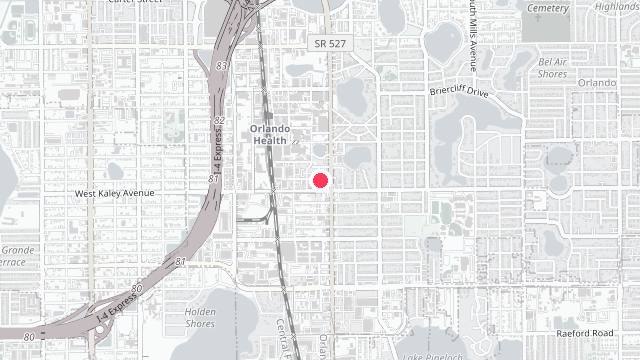 Map showing the office location of Don Asher & Associates