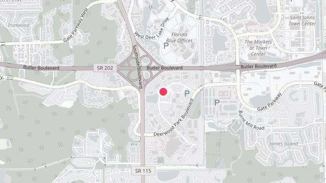 Map showing the office location of Doorvine Property Management