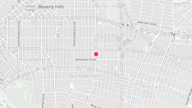 Map showing the office location of Duke Property Management