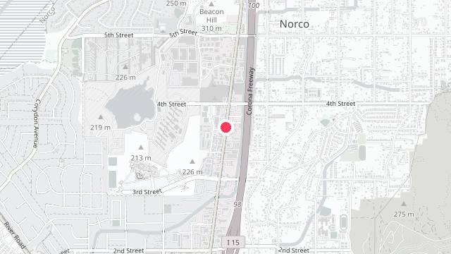 Map showing the office location of Dumont Property Management