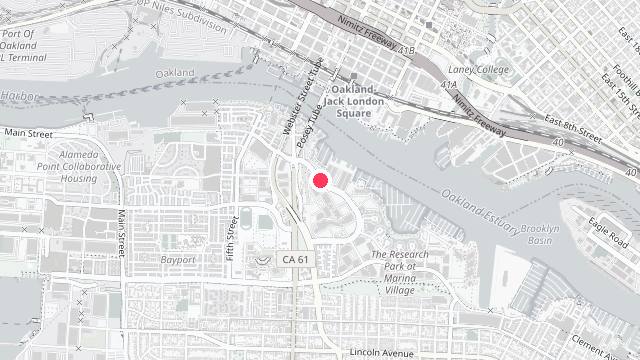 Map showing the office location of Eclipse Property Management