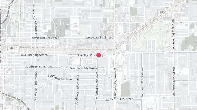Map showing the office location of Ellison Property Management