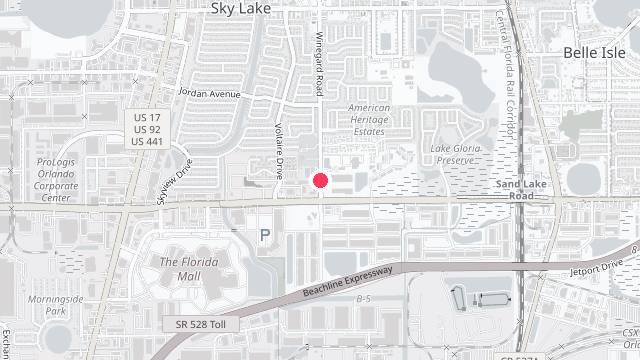 Map showing the office location of Evernest Property Management