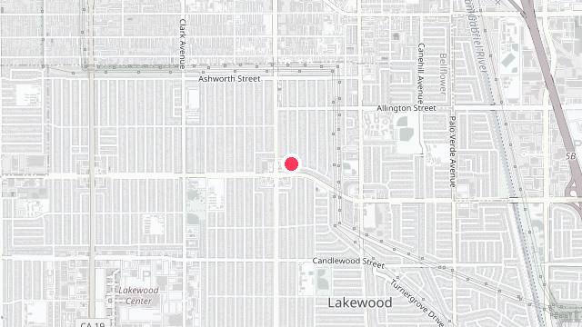 Map showing the office location of Executive Property Management