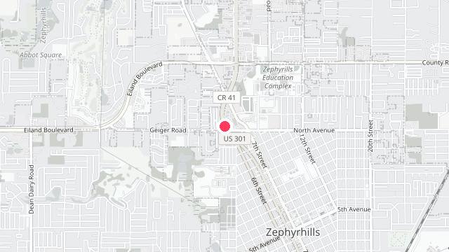 Map showing the office location of Executive Realty & Property Management
