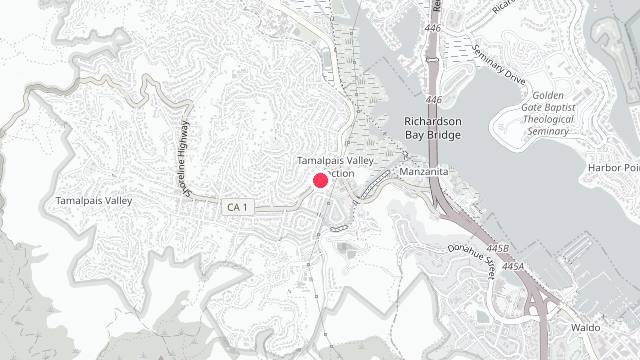 Map showing the office location of Extramile Property Management