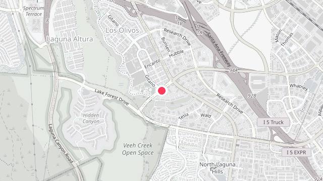 Map showing the office location of First Response Property Management