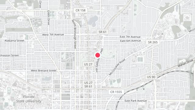 Map showing the office location of First Story Property Management